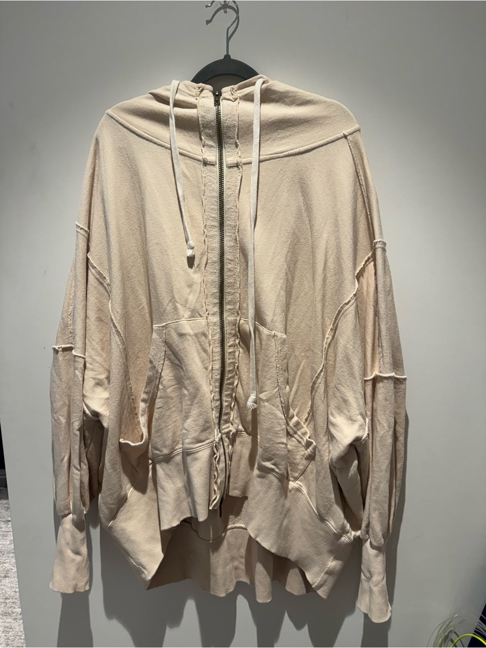 We the Free oversized zip-up